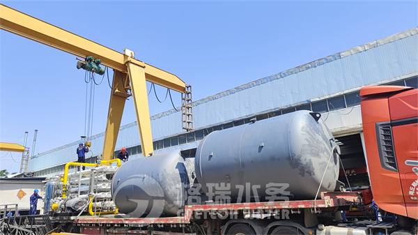 祝賀！廣西能源企業(yè)2*150T/H脫鹽水處理設(shè)備，五大車發(fā)貨！